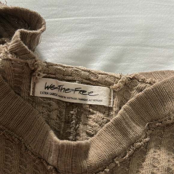 Free People We the Free New Magic Thermal Tee Golden Olive - Picture 6 of 9